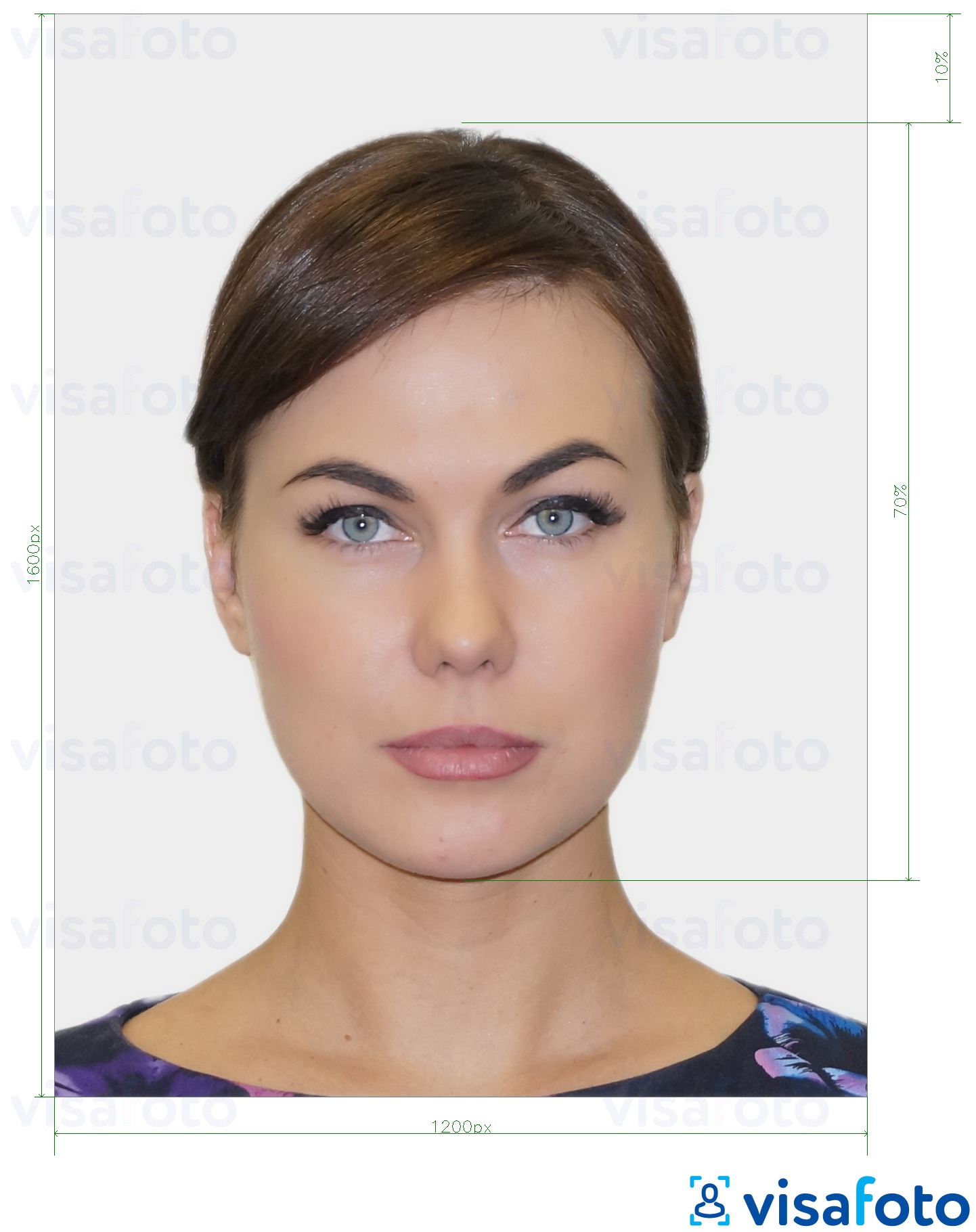 Voorbeeld van foto voor __name__ met exacte maatspecificatie